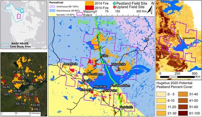 Assessing the broadscale effects of wildfire under extreme drought conditions to boreal peatlands